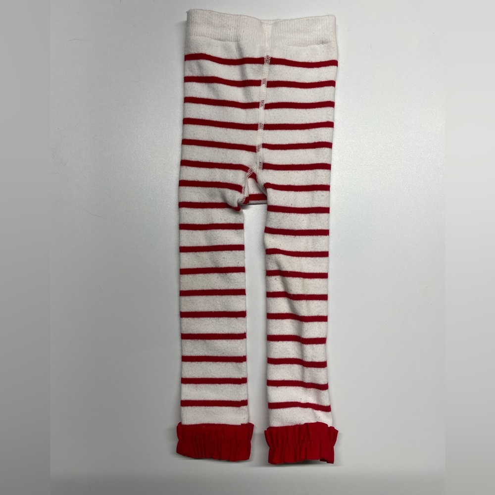 RuffleButts Striped Footless Tights 12-24